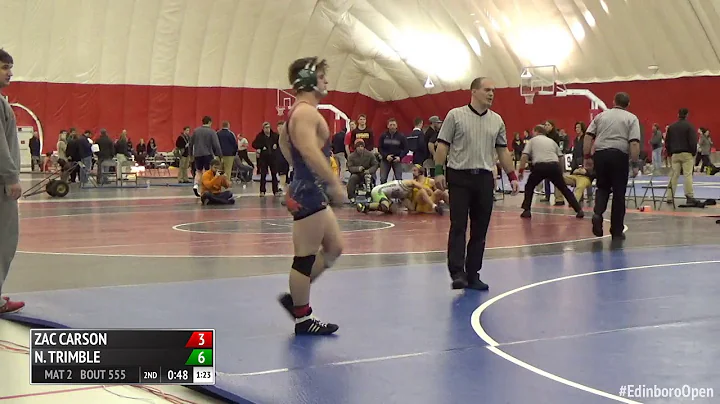 157 f, Zac Carson, EMU UNA vs Nicholas Trimble, Mi...