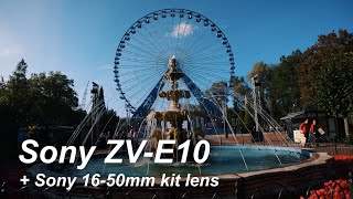 Sony ZV E10 ft. 16-50mm Kit Lens Cinematic Video Test 4K