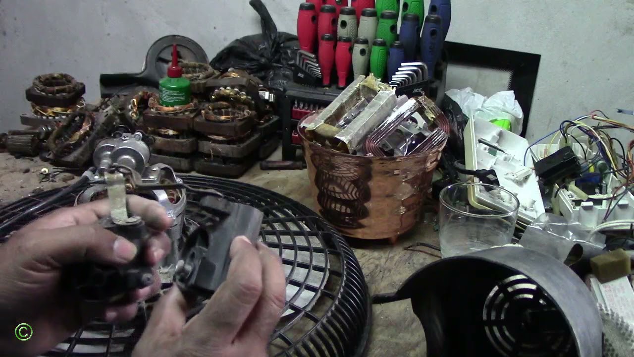 How to change a broken fan neck - YouTube