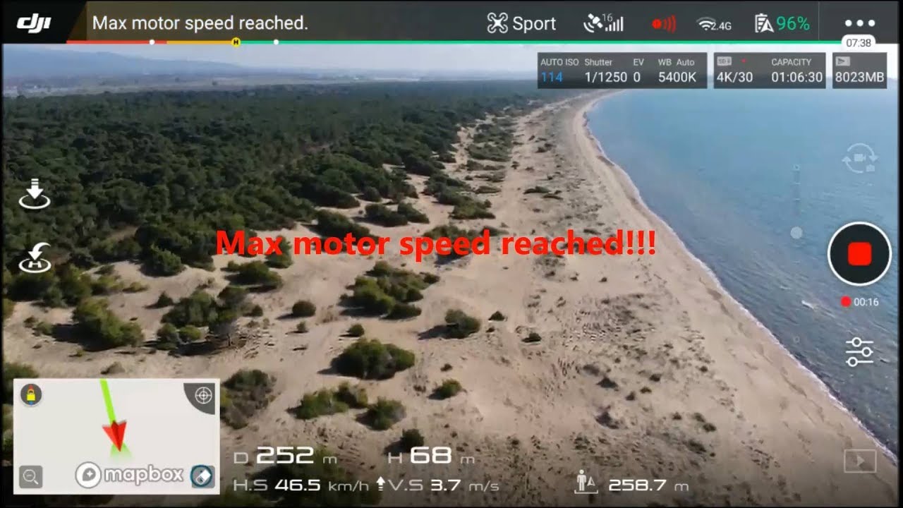 dji mavic air max distance