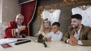 Gelin damadın şahidi de yine gelin ve damat oldu
