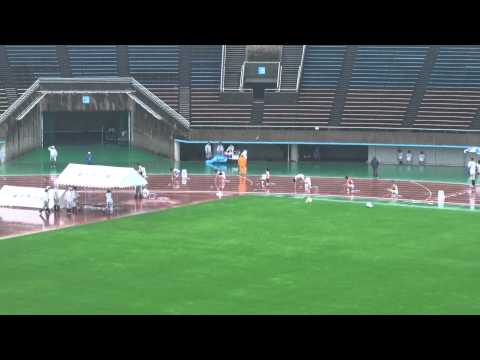 2014年　西日本インカレ　男子200m決勝