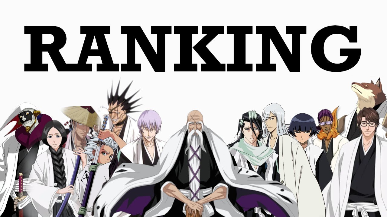 Ranking the 13 Captains of the Soul Society Arc BLEACH Discussion