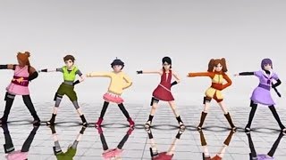 Movimiento Naranja - Parodia Boruto/Naruto MMD 😂🎶💕