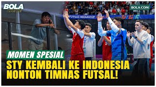 Momen Shin Taeyong Nonton Timnas Futsal Indonesia Vs Korea Selatan