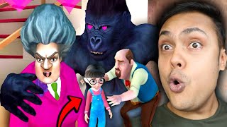 TEACHER LOVES MONKEYS 🐵 (Scary Teacher 3D)