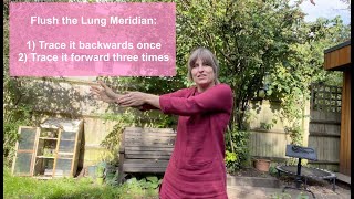 Techniques to help you stop coughing: Flush the Lung Meridian