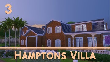 The Sims 4 House Building - Hamptons Villa (3/3)