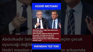 Madem Hodri Meydan, İstifalar Geliyor Mu?