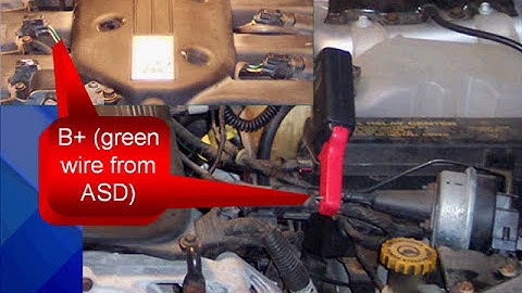 13 Chrysler Diagnostics: Ignition System Tests - Coil on Plug Tests