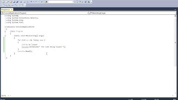 C# Beginner Programming For Loop Part 7