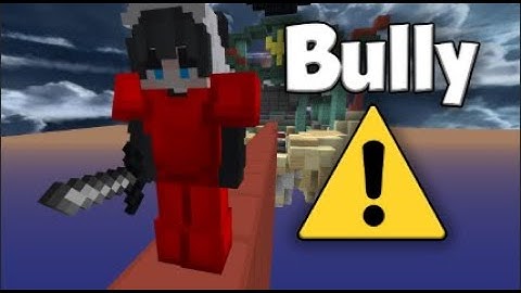 Bullying my friend in Hypixel bridge until he rage quits.