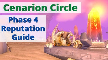 Cenarion Circle Reputation Guide | Phase 4 | Classic WoW