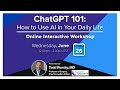 ChatGPT Course 101