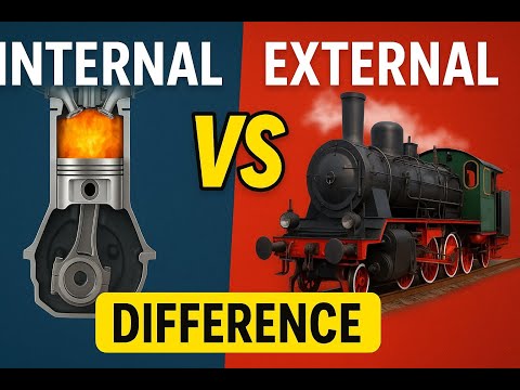 #Internal vs External Combustion Engine | Difference Explained with Examples |
