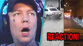Er wird fast ÜBERFALLEN!😳 Monte REAGIERT auf CAR CRASHES 😬 MontanaBlack Reaktion