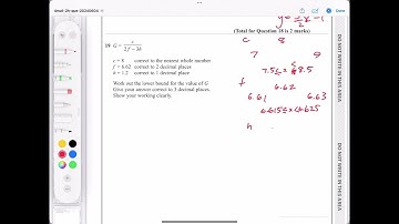 @Katiedoesmaths Edexcel IGCSE 3 June 2024 higher 4MA1/2H Q17,18,19