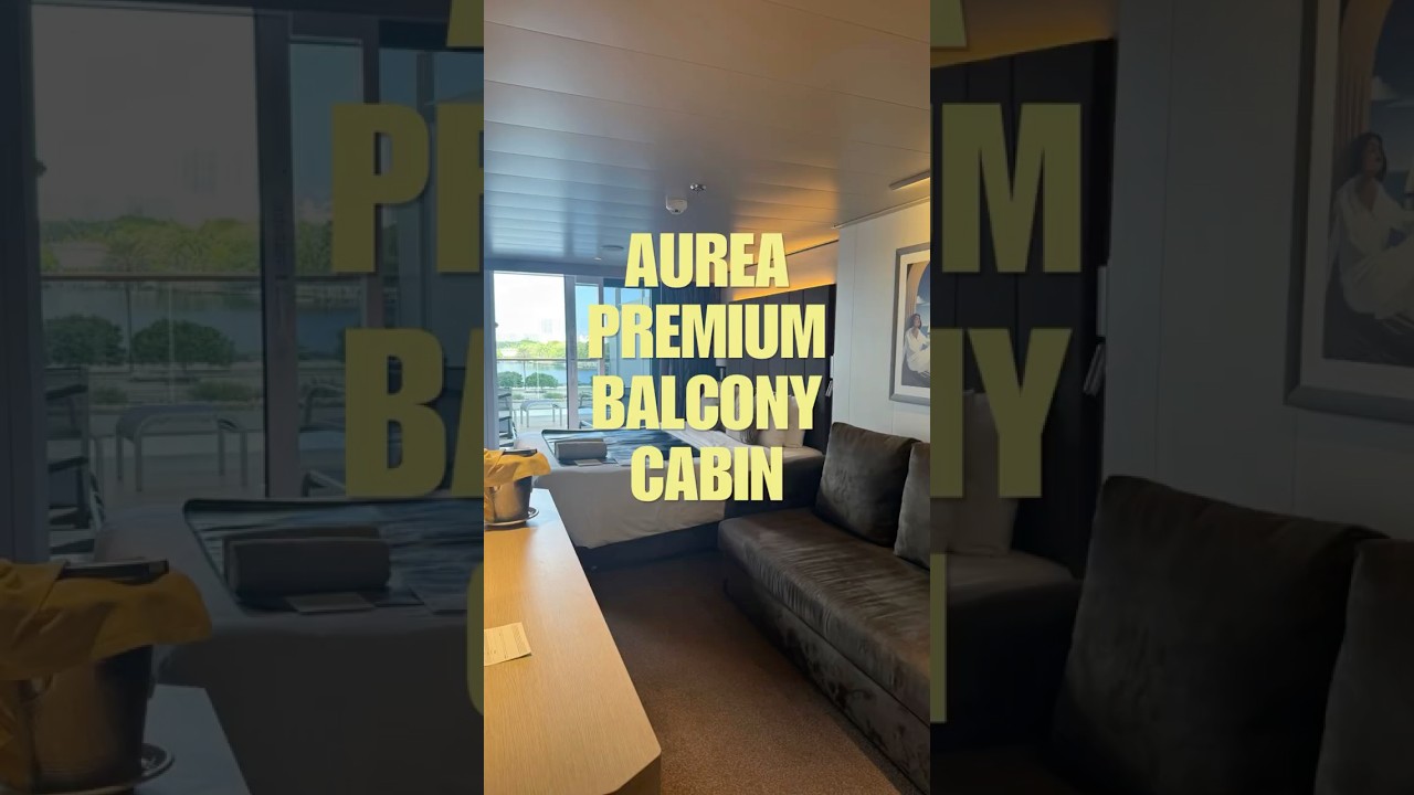 ✨ Inside Our Aurea Premium Balcony Cabin | MSC World America 🚢