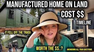 EVERYTHING YOU NEED TO KNOW ABOUT PUTTING A MANUFACTURED HOME ON LAND | COST, PROBLEMS, PROS & CONS