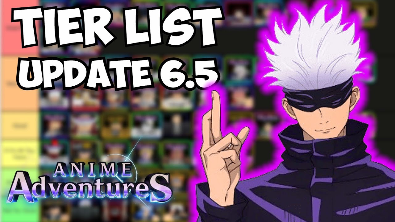 UPDATED] ANIME ADVENTURES TIER LIST! UPDATE 6.5 MYTHICAL UNITS