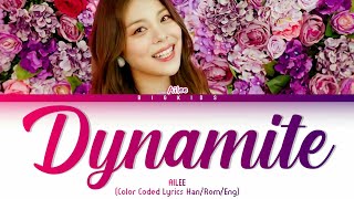 Ailee - Dynamite (Color Coded Lyrics)