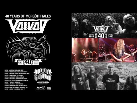 Voivod 40th Anniv. Tour w/ Imperial Triumphant - 40 Years Of Morgöth Tales Tour