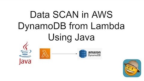 #aws #dynamodb #data #scan from #lambda using  #java