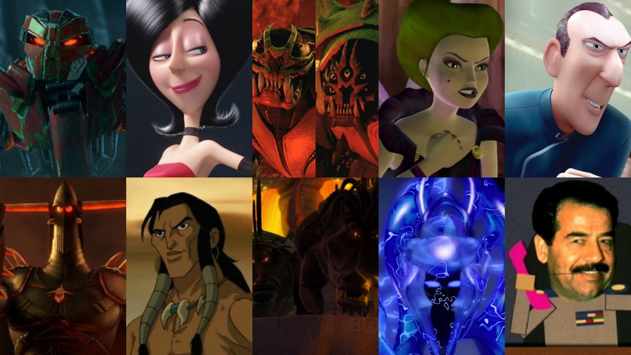 Defeats of my Favorite Animated Non Disney Movie Villains Part XI - YouTube