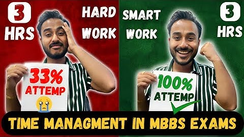 time management in university exams | how to attemp full paper in exam | johari mbbs lectures