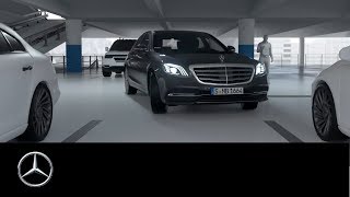 Mercedes-Benz S-Class 2017: Remote Parking Assist – Getting into narrow parking spaces