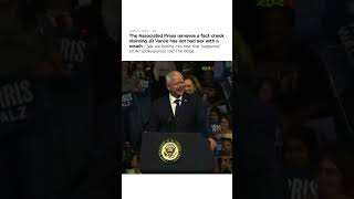 Tim Walz references J D Vance couch meme