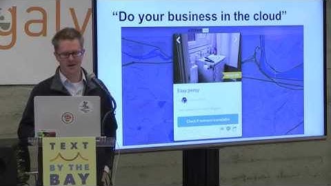 Text By the Bay 2015: David Murgatroyd, Identity Resolution in the Sharing Economy