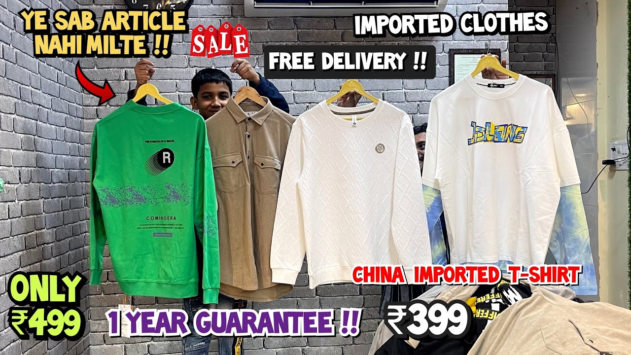 100 original Imported only in ₹499 cheapest clothes in mumbai