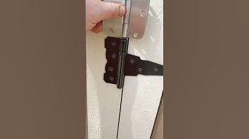 HOW TO PUT YOUR DOOR HINGES ON CORRECTLY ON THE TINY HOME!