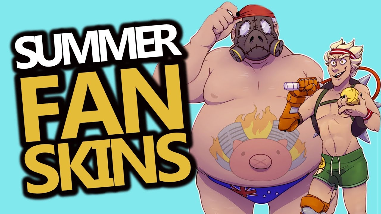 10 Best Overwatch Summer Fan Skins!