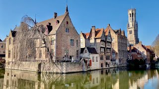 BRUGES, most romantic city in Europe (4K ultra HD) | 