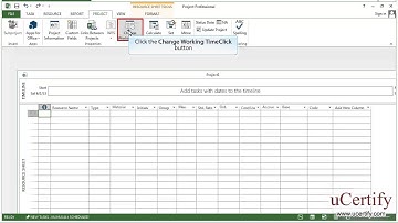 ms project 2013 how to create a base calendar demo