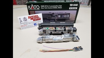 N scale Kato Kobo New York Central 20th Century Limited EMD E7A