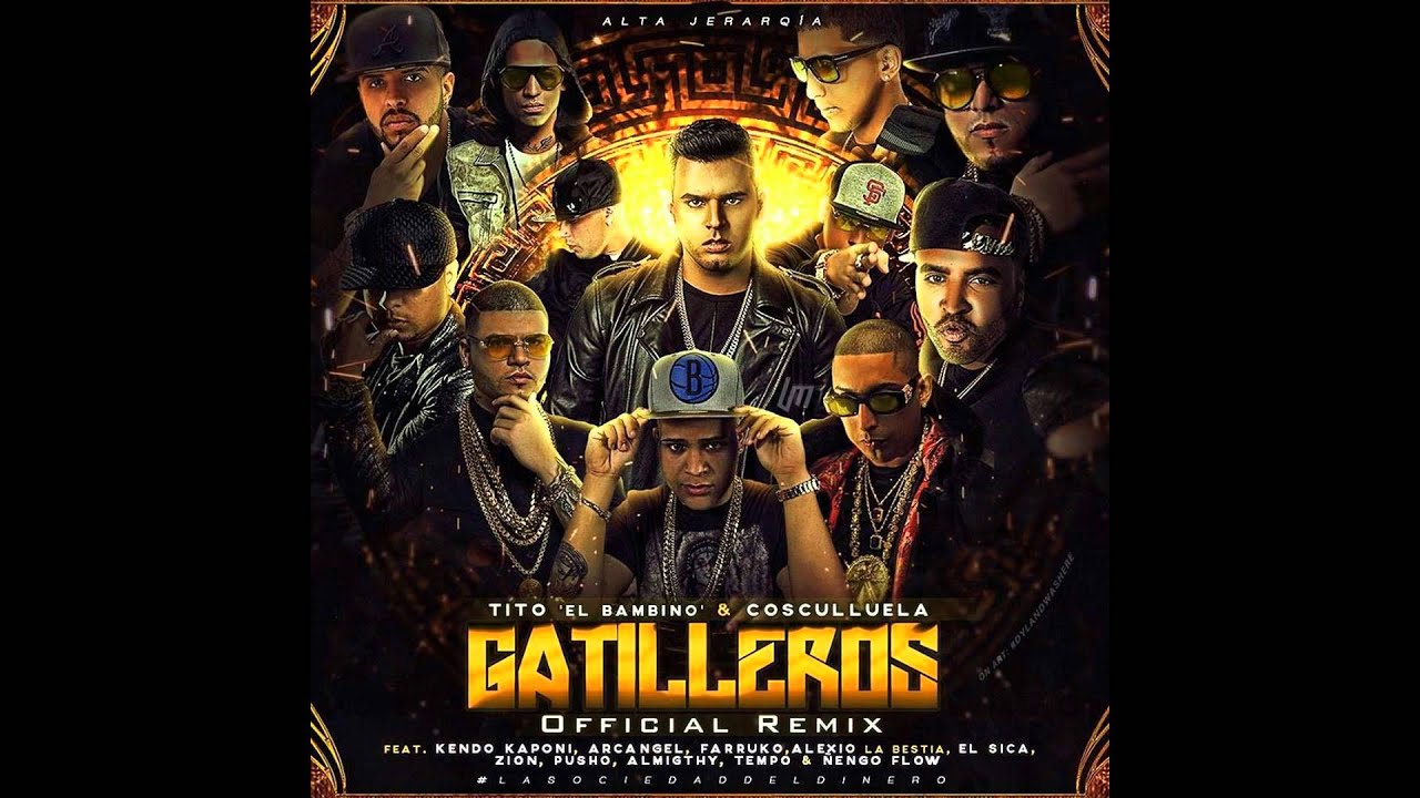 Gatilleros Remix Tito El Bambino Ft Más 2015 Estreno YouTube
