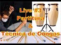 Percussão em Foco #Aula3 - COMO TOCAR CONGA E TÉCNICA DE BAQUETAS