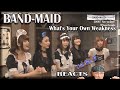 BAND MAID What's your own weakness Reaction