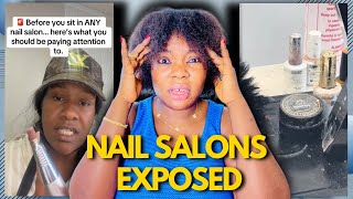 Nail Salons EXPOSED! Things They Don’t Want You to Know