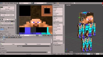 Blender 2.63 Tutorial - Minecraft Rig With a Face - Part 1