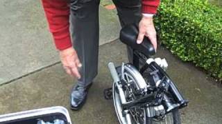 B&W Intl Hard Case for the Brompton folding bicycle