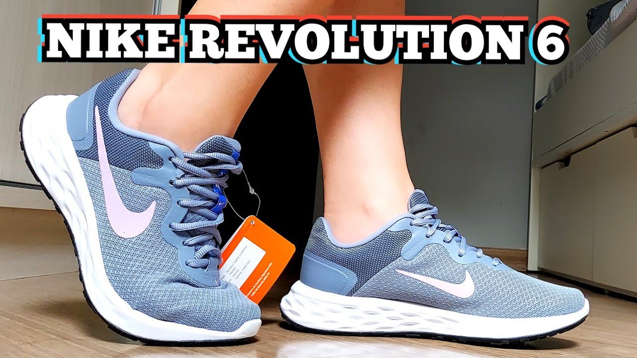 Tênis Nike Revolution 6 Next Nature Feminino | Comprado Na Netshoes |  Demonstração No Pé | On Feet - YouTube