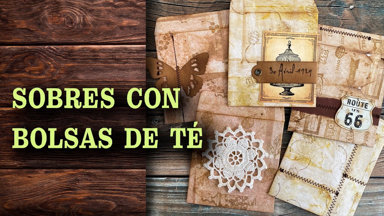 Sobres con bolsas de té