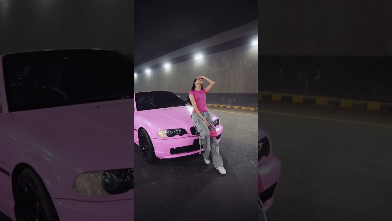 Pink BMW #shorts #cargirl