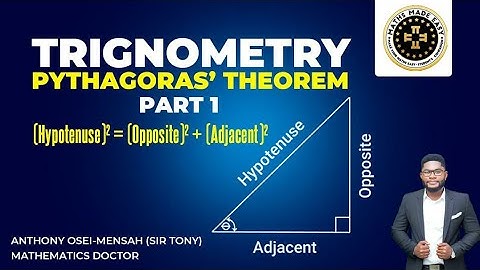 Trigonometry Pythagoras