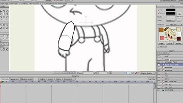 Anime Studio Stewie character tutorial 5 of 9 the arms