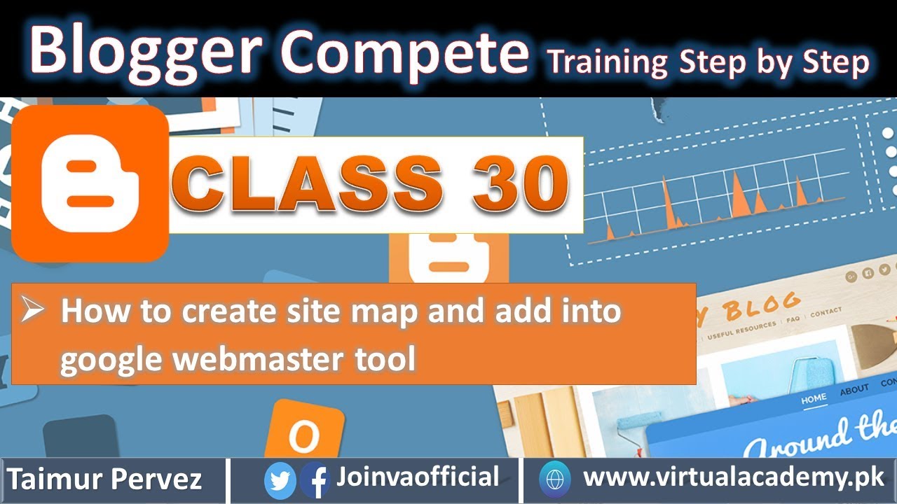SEO Blogger | How to create site map and add into google webmaster tool | site map | 30. computer programming tesda